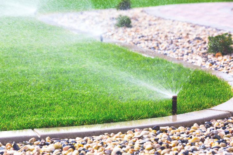 Lawn Irrigation and sprinklers installation